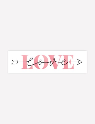 Love - 100 pcs - 4 x 1,2 cm