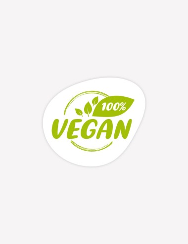 100% Vegan - 100 pcs - 3 cm