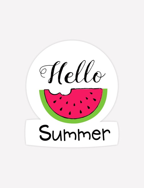 Hello Summer - 100 pcs - 3...