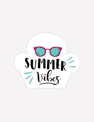 Summer Vibes - 100 pcs - 3...