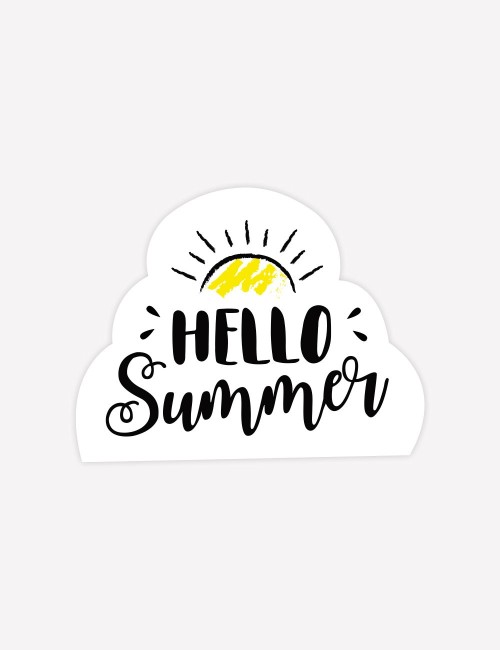 Hello Summer - 100 pcs - 3...